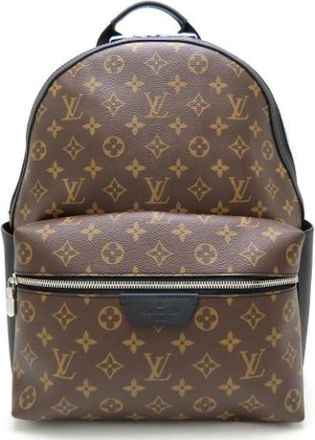 Louis Vuitton Pre-owned Canvas backpacks - Dames - Vintage Rugzakken - Bruin - ONE Size - Leer - Vintage
