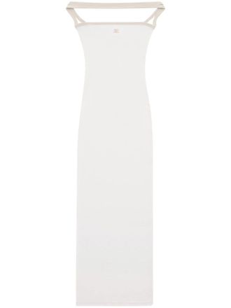 Courr&egrave;ges Abito Contrast Hyperbole - Bianco