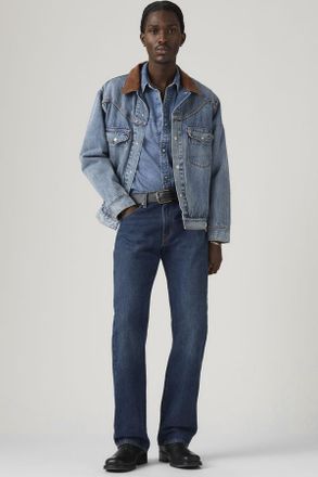 Levi's Vaqueros Bootcut 517 - Hombre - 34X34 - Lavado oscuro / Old Western Roads