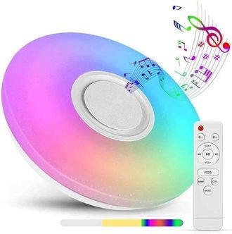 OEM Plafonnier Led - 36 W - Rgb - Bluetooth - 3000 K A 6500 K - Para Habitacion Infantil Y Salon - 1 Unidad