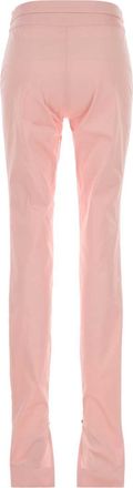 Gucci Womens Silk-Faille Trouser Pink Nylon Elastane