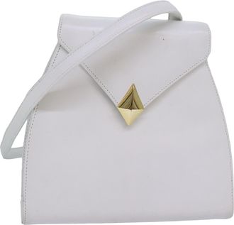 Givenchy White Leather Shoulder Bag (Pre-Owned)
