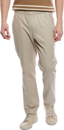 Onia Linen-Blend Stretch Cuff Pant