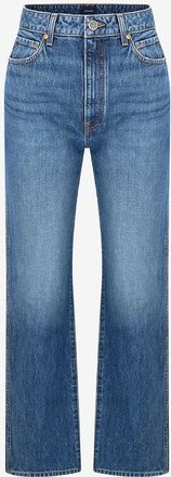 Khaite Gerade Jeans mit hoher Taille Abigail Archer