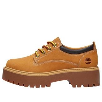 Timberland (WMNS) Timberland Stone Street Platform Moc Toe Wheat Nubuck TB0A5UF9754