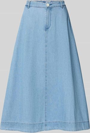 s.Oliver Red Label Regular Fit Jeansrock aus reiner Baumwolle in Hellblau, Gr&ouml;&szlig;e 34