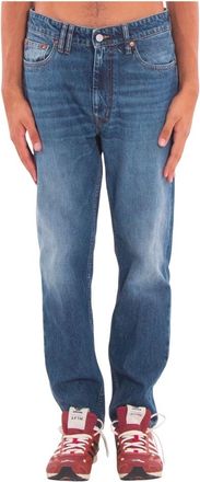Cycle Lucky Vintage Tapered Jeans - Heren - Loose Fit Jeans - Blauw - W30 - Katoen - Jeans