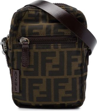 Fendi Pre-owned Fendi Zucca Canvas Crossbody Unisex DIKL4SHOMWI4TV2E
