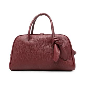 Jacquemus Kleine Turismo Tas - Dames - Handtassen - Bruin - ONE Size - Nylon - Tassen