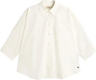 Max Mara Overhemden, Dames, Wit, S, Katoen, Zavorra Shirt