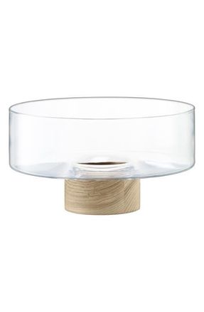 LSA Lotta Pedestal Fruit Bowl in Clear at Nordstrom