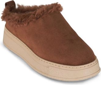 AGL Muiltjes met plateauzool - Bruin