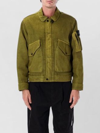 Stone Island padded single breasted jacket