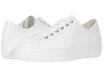 Paul Green Bixby Sneakers Womens Shoes White Leather : AT 7.5 (US Womens 10) M