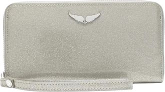 Zadig&Voltaire Portafoglio Compagnon Infinity Verniciato - - Accessories - Donna - Grigio - ONE SIZE