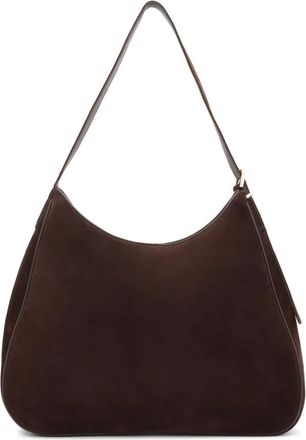 Kazar Emeraude Trapeze Handbag - Dames - Schoudertassen - Bruin - ONE Size - Leer - Tassen