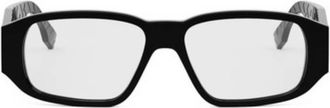 Fendi Demo Rectangular Mens Eyeglasses FE50115I 001 54