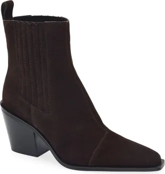 Rag & Bone Newbury Chelsea Boot in Dark Chocolate Suede at Nordstrom, Size 36.5