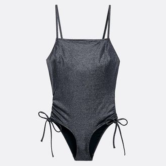 La Redoute Collections Tricot badpak met metallic vezel