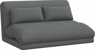 vidaXL Sill&oacute;n Ajustable Gris Oscuro Tela Vidaxl