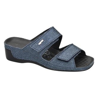 Vital Tina Wedge - Dames - Schoenen - Blauw - Maat: 42 EU Leer
