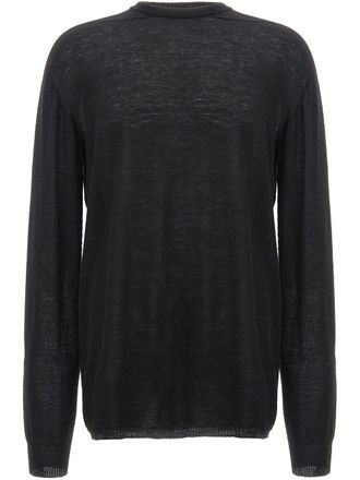 Rick Owens round-neck jumper - men - Wool - M - Black