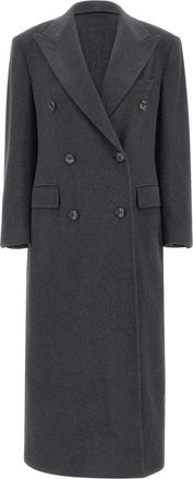 Tagliatore Caitlyn Jas - Dames - Mantel - Grijs - S - Wol - Jassen