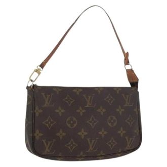 Louis Vuitton Pre-owned Mini Bags, female, Brown, Size: ONE SIZE Pre-owned Pouch