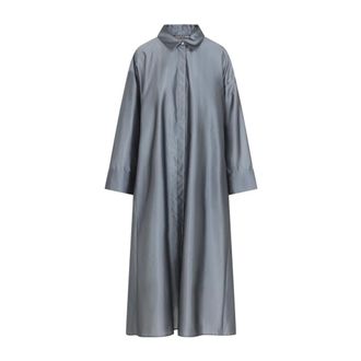 Max Mara Anna Midi Dress - female - Max Mara - Shirt Dresses - Blue - XS - Dresses