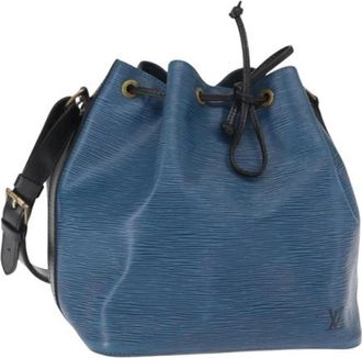 Louis Vuitton Pre-owned Bucket Bags, female, Blue, Size: ONE SIZE Pre-owned Vintage Bucket Bag