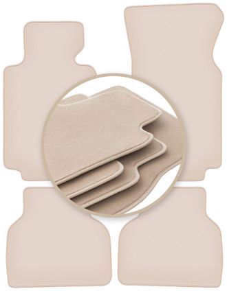 OEM Alfombrillas Premium Beige Para: Bmw 7 E38 Sed&aacute;n 1994-2001