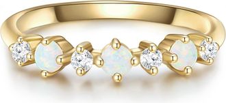 Glanzst&uuml;cke M&uuml;nchen Womens Sterling Silver Ring - Gold - Size R