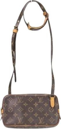 Louis Vuitton Pre-owned Cross Body Bags, female, Brown, Size: ONE SIZE Pre-owned Cross Body Bag