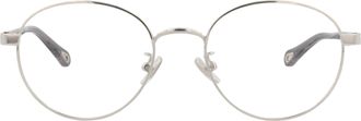 Chlo&eacute; Round-Frame Metal Optical Frames