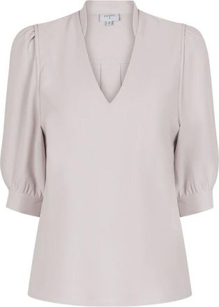 Dante6 Dames, Blouses & Shirts, Beige, Maat: XS Leer