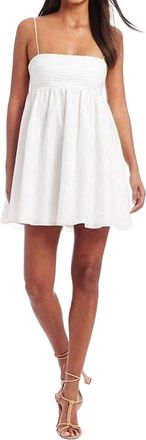 Amanda Uprichard Jojo Dress In Pandora Stripe