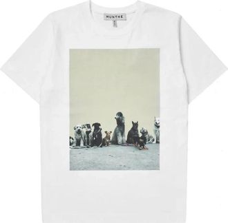 Munthe T-Shirts - Dames - T-shirts - Wit - 2XS - Katoen - Tops