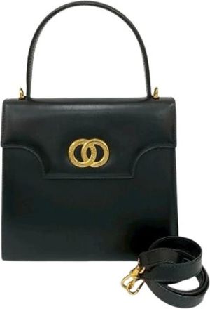 Celine Pre-owned Handbags, female, Black, Size: ONE SIZE Pre-owned Vintage Handbag