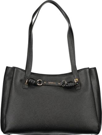Guess Camelia 3 Comp Tote - Dames - Schoudertassen - Zwart - ONE Size - Tassen
