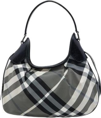 Burberry Borsa Hobo Brooklyn Pre-owned - - Pre-owned - Donna - Grigio - ONE SIZE
