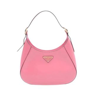 Prada Pre-owned Cleo Leren Schoudertas - Dames - Pre-owned - Roze - Maat: ONE Size Leer