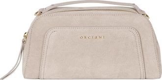 Orciani The Address 26 - Dames - Tassen - Beige - Maat: ONE Size Leer