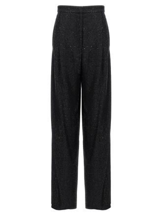 Max Mara Black Viscose Dress Womens Pants