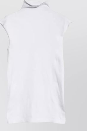 Gucci seamless stretch turtleneck sleeveless top