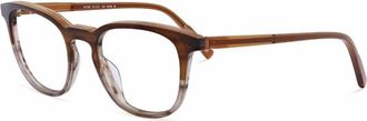 MOREL Mens 10175O Square Eyeglasses In Brown Fade Grey Mo06