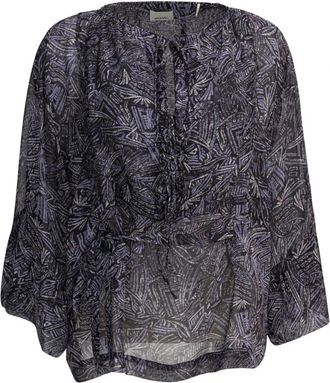 Isabel Marant Geboord Blouse - Dames - Blouses - Veelkleurig - S - Overhemden