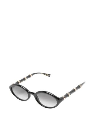 Gucci GG2059S Oval Frame Sunglasses - Black