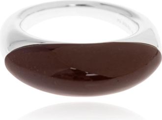 LI&Eacute; STUDIO Beatrice Ring - Dames - Ringen - Grijs - 50 MM - Accessoires
