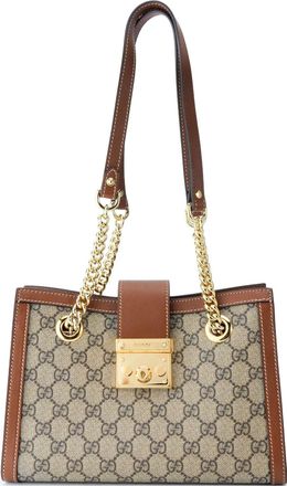 Gucci (WMNS) Gucci Padlock GG Bag Small-Size Brown 498156-KHNKG-8534