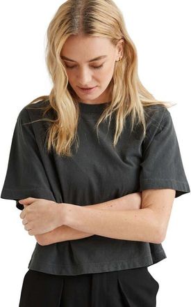 Richer Poorer Inc. The Relaxed Crop Tee in Stretch Limo at Nordstrom, Size X-Large